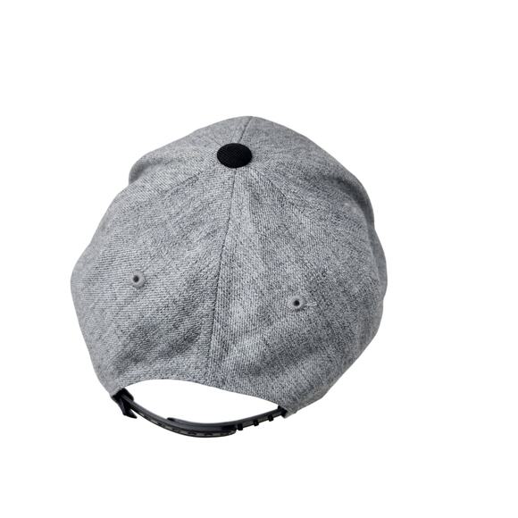 Hooey Leather American Flag Logo Trucker Hat Adjustable Strap Gray One Size - Picture 4 of 8